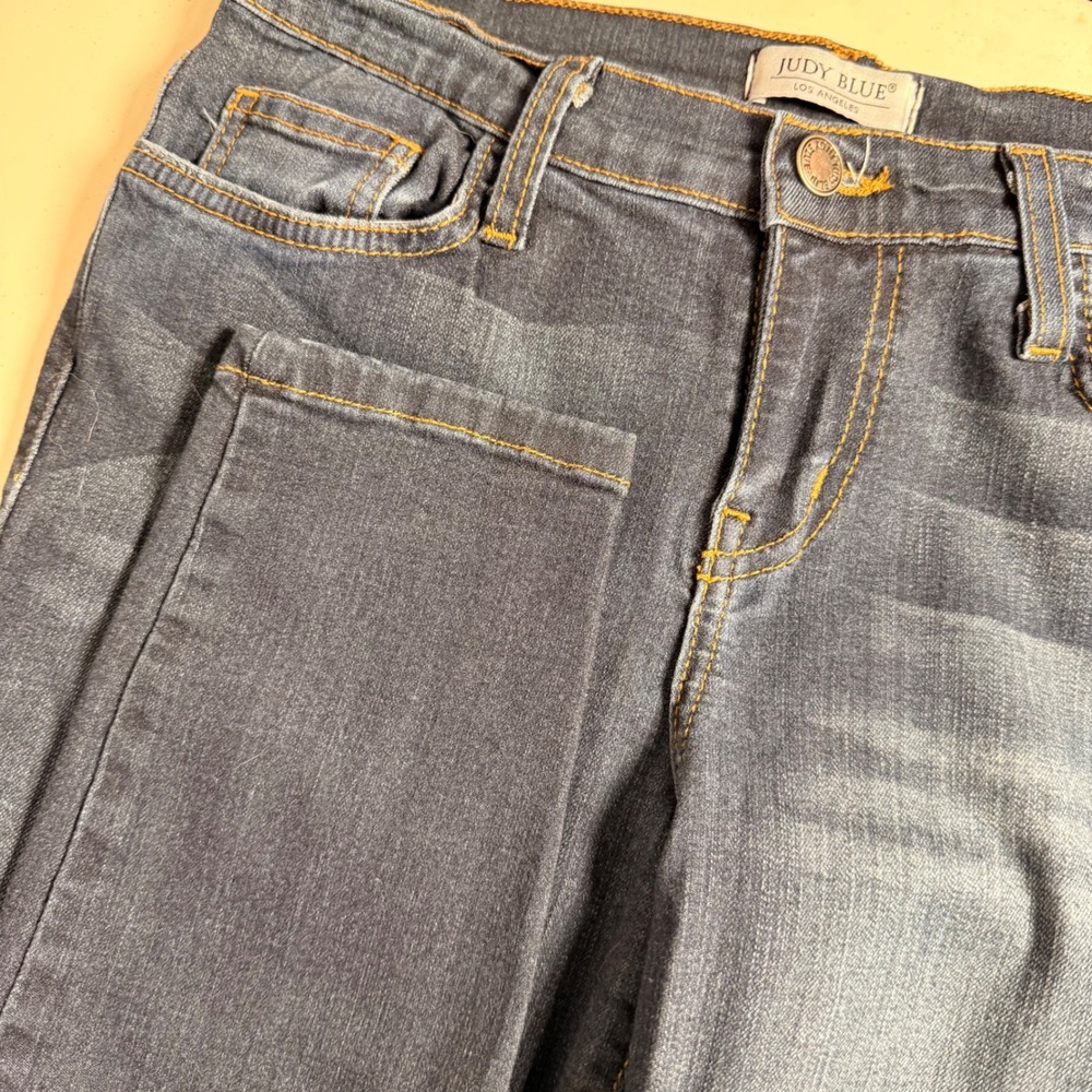Judy Blue Los Angeles Skinny Jeans Dark Wash Stretch Denim Size 9/29 B390